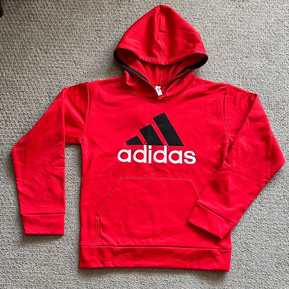 •ADIDAS• Lightweight Boys Hoodie